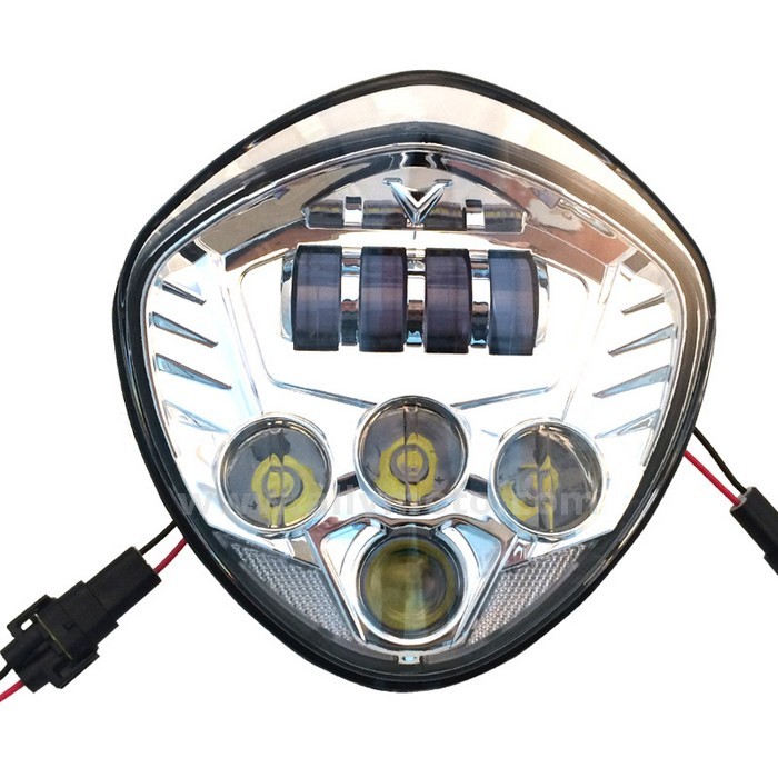 154 Led Cree Headlight 60W Victory Cruisers Cross Models 07-16@4